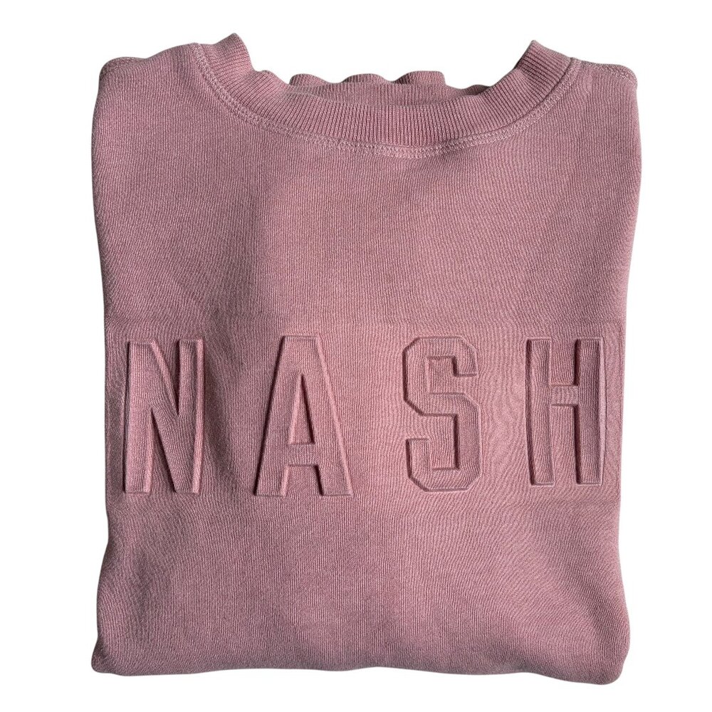 NASH Iconic Crewneck Sweatshirt (Rose Pink) - M/L